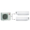 Мульти сплит система на 2 комнаты Mitsubishi Electric MXZ-2HJ40VA-ER/MSZ-HJ25VA ER*2шт