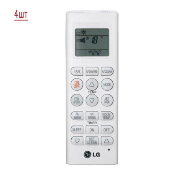 Внешний блок мульти сплит-системы на 4 комнаты Lg MU4M27AH/PM07SP.NSJR0*4шт
