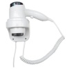 Настенный фен Nofer HOTELline белый 1800-2200 W
