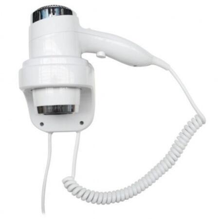 Настенный фен Nofer HOTELline белый 1800-2200 W