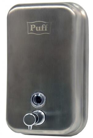 Дозатор жидкого мыла Puff 8608 хром 800 мл глянцевый