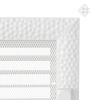 Вентиляционная решетка для камина Kratki 22x30 Venus белая с жалюзи 22/30VBX