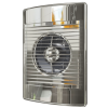 Вытяжка для ванной диаметр 100 мм ERA STANDARD 4C Chrome