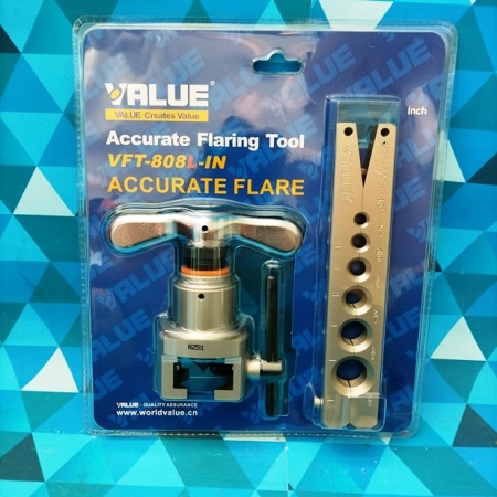 Вальцовка VALUE VFT-808-I-N (1/4", 5/16", 3/8", 1/2", 5/8", 3/4") c эксцентриком