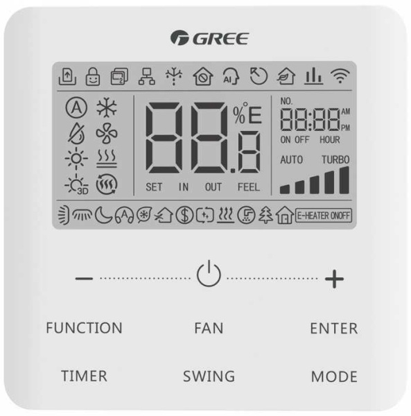 Канальная сплит-система Gree U-Match Inverter R32 RU - GUD100PHS1/B-S(220)