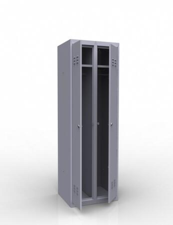 Шкаф металлический для одежды ШР-22 L500 500/500/1850