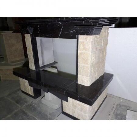 Облицовка для дровяных каминов MadeIra Flora Dark Chokolate М с800