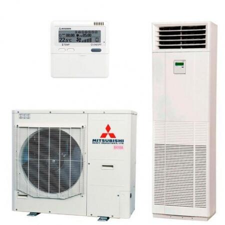 Колонная сплит-система инверторного типа Mitsubishi Heavy FDF100VD1/FDC90VNP