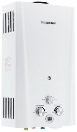 Газовый проточный водонагреватель Edisson F 20 D (silver)