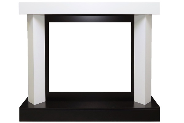 Каминокомплект Vancouver - Фактурный белый с очагом Symphony 26'' DF2608-INT
