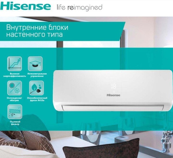 Настенная VRF система Hisense AVS-18URCSBBA