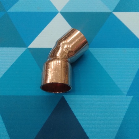 Угол медный 45гр. 5/8"   (16мм.) пайка