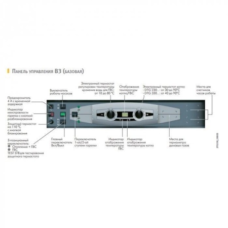 Напольный газовый котел > 200 кВт De Dietrich DTG 330-20 S B3 20/25 мбар (теплообменник в собранном 