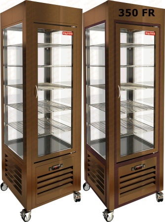 Витрина кондитерская вертикальная  HICOLD  VRC 350 FR