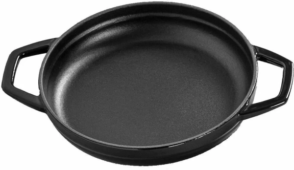 Сковорода с двойной ручкой HS Y KTV 22 SH BLACK MAT