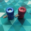 Набор муфт быстросъемных VALUE VHF-SA 1/4" SAE (внешняя резьба, комплект) для заправки автокондицион