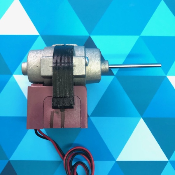 Вентилятор 12V BOSCH/DAEWOO D4612AAA21 (12V, шток 38мм., Ф3мм., 3.3W, 2050R)