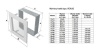 Вентиляционная решетка для камина Kratki 11x17 Venus белая 117VB