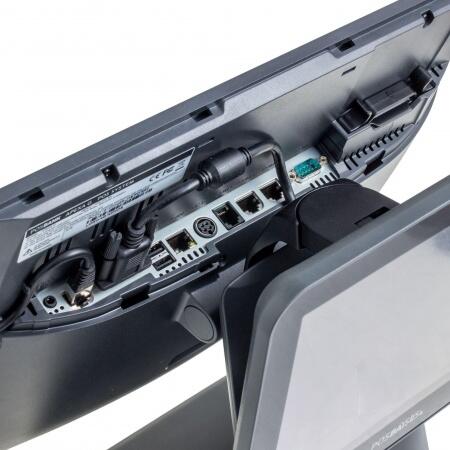 POS-терминал моноблок CAS APEXA G с Windows и считывателем карт (черный)