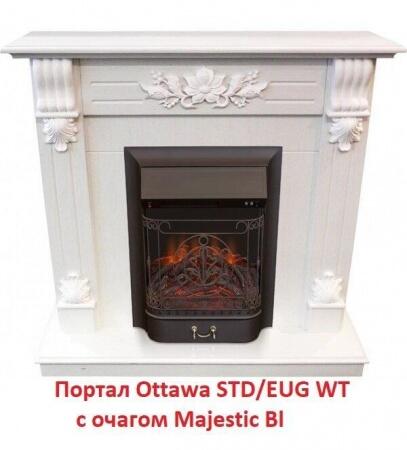 Деревянный портал Real-Flame Ottawa STD/EUG WT