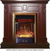 Деревянный камин (портал+очаг) InterFlame Berta M / Берта М с очагом Fobos Majestic