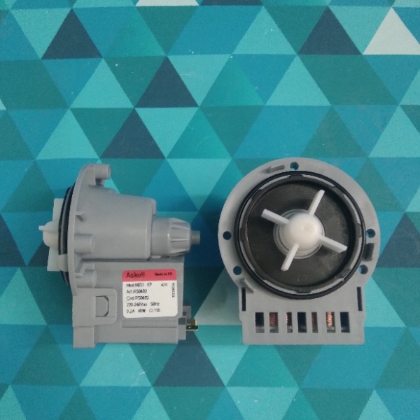 Насос ASKOLL 40W (3 винта, фишки назад раздельно, медь) 1.47.000.100 PMP000UN, AV5416, RC008830