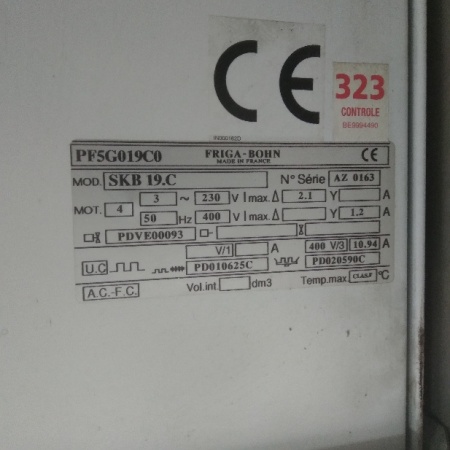 Воздухоохладитель FRIGA-BOHN PF5G019CO SKB 19.C (2811x645x494 мм.) (SC3 - 20,17kW, SC4 - 16,07kW) (4