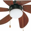 Вентилятор с подсветкой Faro PALAO MARRON