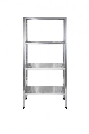 Стеллаж кухонный с перфорированными полками Luxstahl СРП-1800*600*400