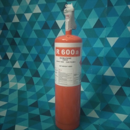 Хладон R-600а баллон 420гр. с вентилем