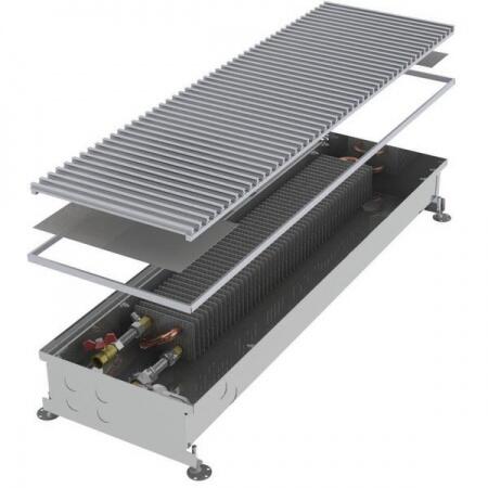 Внутрипольный конвектор длиной 1,1 м - 1,5 м Minib COIL-PT/4 1500