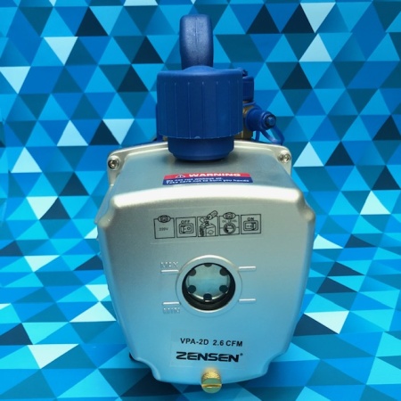 Насос вакуумный VPA - 2D (2Z-3) двухступенчатый (75л/мин; 15 микрон; 220V)