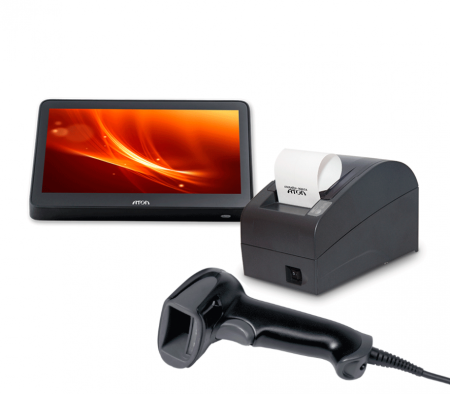 POS-система АТОЛ Optima Кафе ЕГАИС (АТОЛ 20Ф без ФН, POS-терминал 11.6", Windows 10 IoT, Frontol 5 К