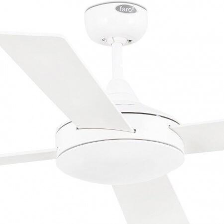 Вентилятор без подсветки Faro MALLORCA BLANCO