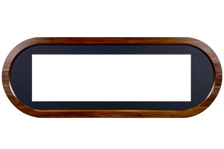 Каминокомплект Ellipse - Орех ноче с очагом Vision 60 LOG LED (Royal Flame)