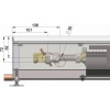 Внутрипольный конвектор длиной 2,1 м - 3 м Minib COIL-KO 2500