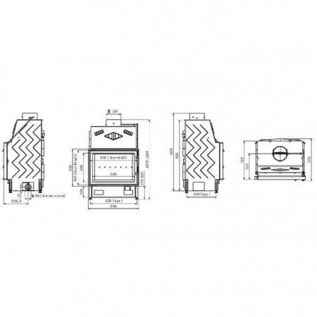 Дровяная топка  Technical PanTech 68 EVO