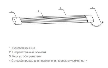 Инфракрасный обогреватель Timberk TCH A5 800