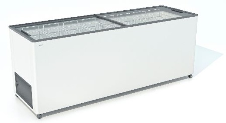 FROSTOR серия CLASSIC морозильные лари с прямым стеклом, R 290 a