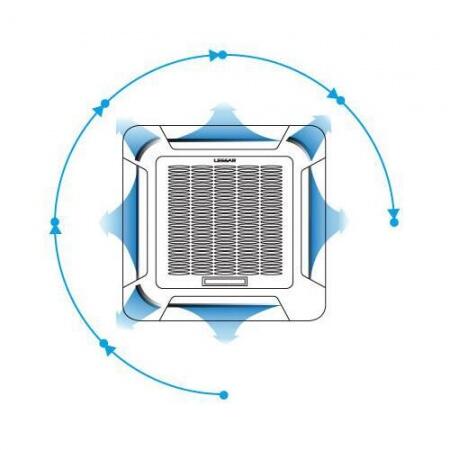 Кассетный фанкойл 5-5,9 кВт Lessar LSF-600BM22 /LZ-B4HF