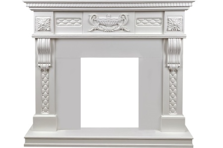 Портал Dimplex Corsica - Матовый белый (Ширина 1100)