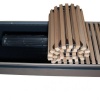 Внутрипольный конвектор длиной 1,1 м - 1,5 м КЗТО Бриз 200x80x1200