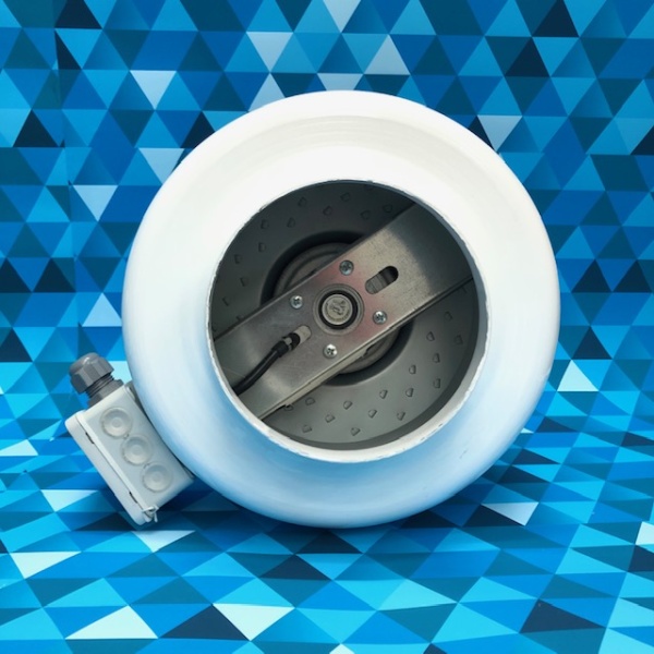 Вентилятор канальный CVSair CTX 1600 (D160, 1400m3/h, 200pa, 1PH-50Hz-230V) Турция