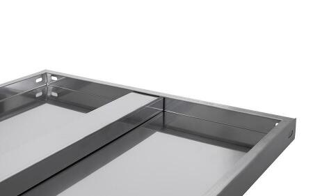 Стеллаж кухонный Luxstahl СР-1800х1200х300/4 нерж