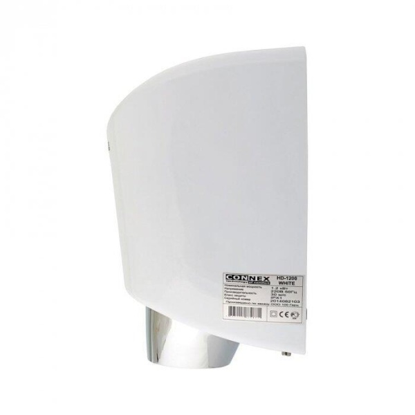 Электрическая сушилка для рук CONNEX HD-1200 WHITE