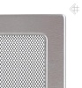 Вентиляционная решетка для камина Kratki 22х30 Стальная 22/30SZ