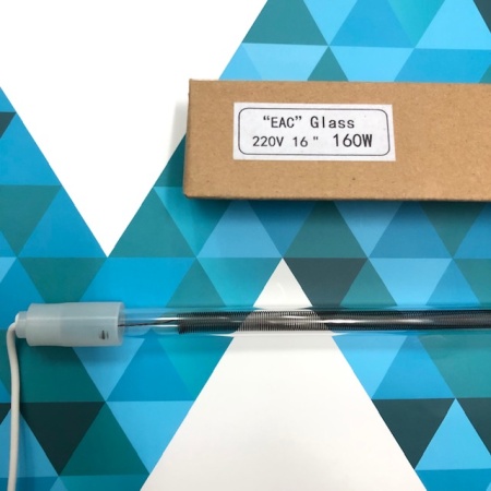 ТЭН трубчатый стекло 16" (160W)