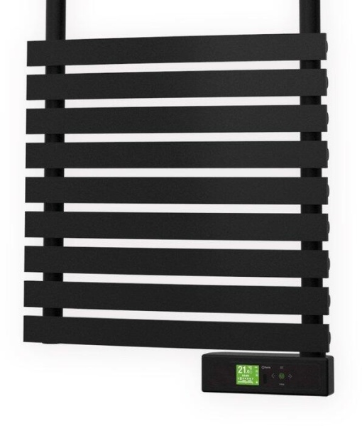 Электрический полотенцесушитель лесенка ROINTE D SERIES ГРАФИТ 300