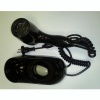 Настенный фен Nofer HOTELline чёрный 1200 W