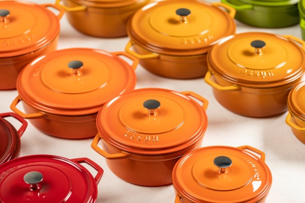 Неглубокая кастрюля HS Y KT 28 ORANGE